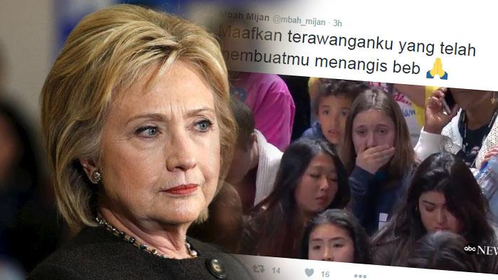 Penerawangan Mbah Mijan Meleset hingga Kesedihan Pendukung Hillary Clinton