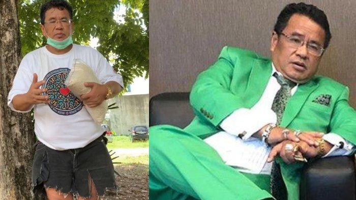 Pakai Celana Compang-Camping, Hotman Paris Ajak Sumbang Beras, Bikin Warganet Gagal Fokus