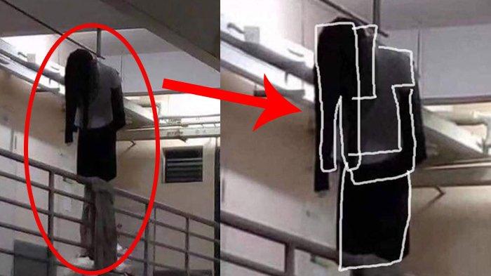 13 Ilusi Optik ini Bisa Bikin Bulu Kudukmu Merinding, Mendadak Horor Ada Orang Bergelantung