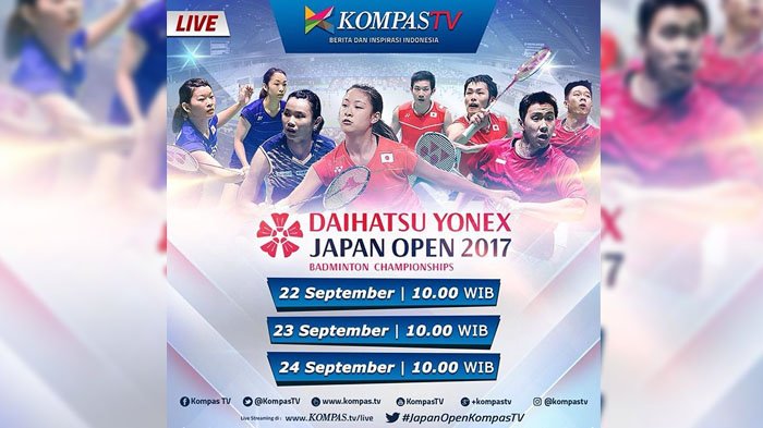 Jadwal Japan Open 2017 - Berhasilkan Dua Wakil Indonesia Mengulang Kejayaan di Korea Open 2017?