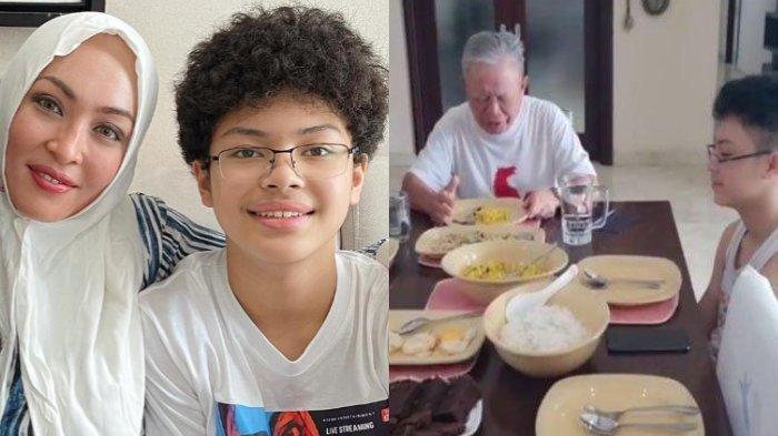 ADEMNYA Lucky Sondakh dan Keanu, Harmonis di Meja Makan Meski Beda Agama, Saling Doa, Ini Potretnya!