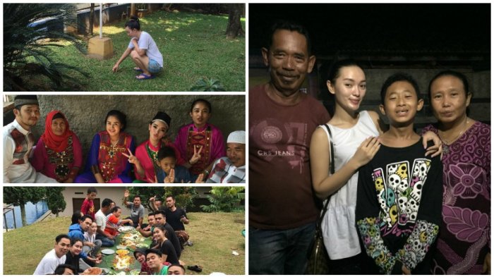 Zaskia Gotik - 5 Potret Kesederhanaannya yang Banyak Dipuji, Keluarganya Juga Gak Ikut Ngartis