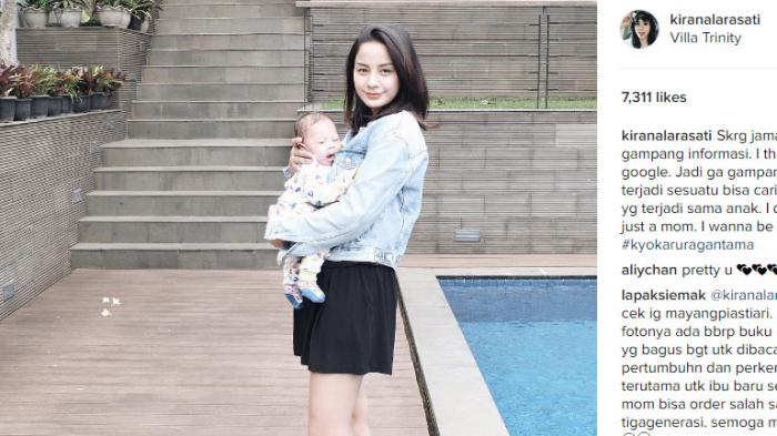 Kirana Larasati - Ibu Muda Ini Tetap Cantik dan Modis, Penasaran, Intip Yuk