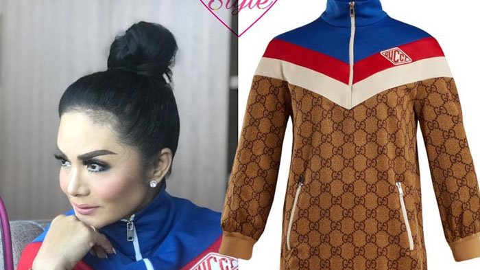 Krisdayanti Gunakan Jersey Dress dengan Model yang Elegan dan Nominalnya Sungguh Fantastis