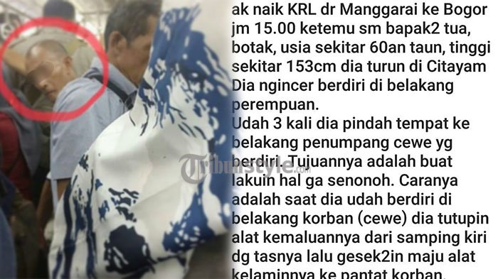 Terciduk! Penumpang KRL ini Alami Pelecehan Seksual, Begini Modusnya, Kamu Wajib Waspada!