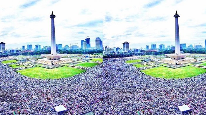 Demo 2 Desember - Foto Lautan Manusia Ini Bikin Artis-artis Bergetar, Begini Ungkapan Mereka