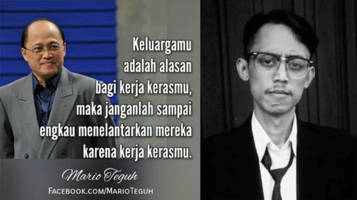 Waduh! 10 Kalimat Mutiara Mario Teguh Berikut Ini Kini Jadi Bumerang Untuk Dirinya Sendiri