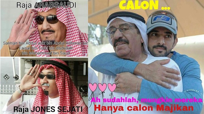 Ngakak! Gak Cuma Telepon dari Raja Salman, Netizen Juga Bikin Chat, Meme, Sampai Order Ojek Online