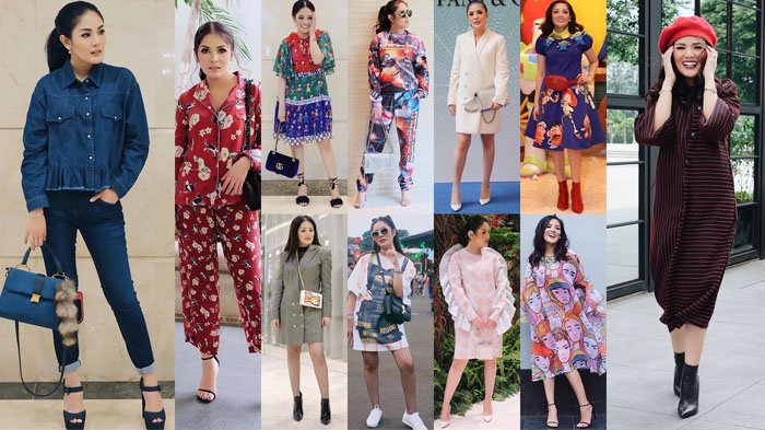 4 Koleksi Busana Nindy Ayunda dengan Model yang Unik dan Kece, Ternyata Rancangan Merek Terkenal!