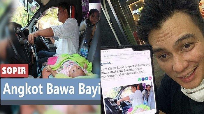 VIRAL Perjuangan Baim Wong Temukan Sopir Bawa Bayi Saat Bekerja, Rela Pulang Pergi Jakarta-Semarang
