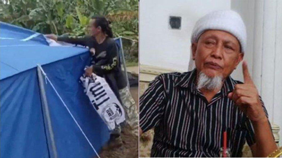 FAKTA Ormas Garis Copot Label Gereja di Tenda Bantuan Gempa Cianjur, Kerap Dikaitkan dengan ISIS