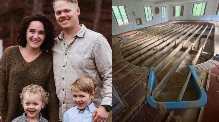 Beli Rumah Bekas, Pasangan Syok Temukan Lubang Besar di Bawah Lantai, Ternyata Bekas Kolam Renang