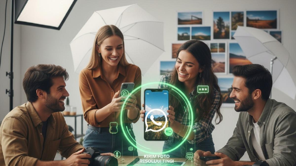 BIAR GA PECAH - begini cara kirim foto resolusi tinggi lewat WhatsApp supaya kualitasnya tetap jernih dan detail tidak hilang