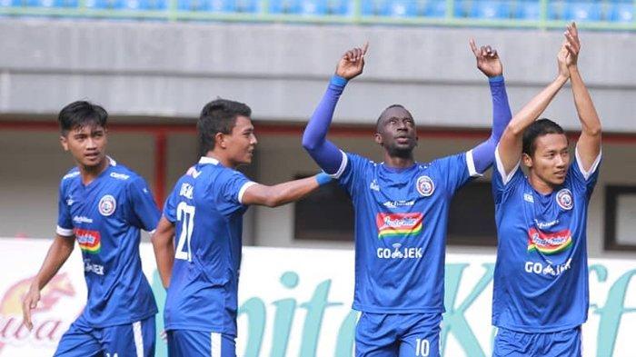 Hasil Akhir Arema FC vs Kalteng Putra Semifinal Piala Presiden, Singo Edan Menang 3-0