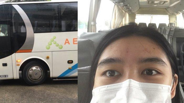 VIRAL Karena Mobil Sedang Rusak, Sopir Taksi Online Bawa Bus untuk Antar Penumpang Sampai ke Rumah