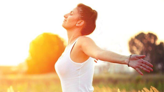 Ilustrasi merasakan tubuh yang sehat 