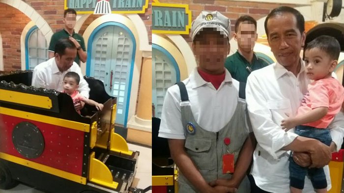 Presiden Jokowi Lagi-lagi Ajak Jan Ethes Bermain ke Tempat ini, Intip Foto-fotonya, Bikin Gemas!