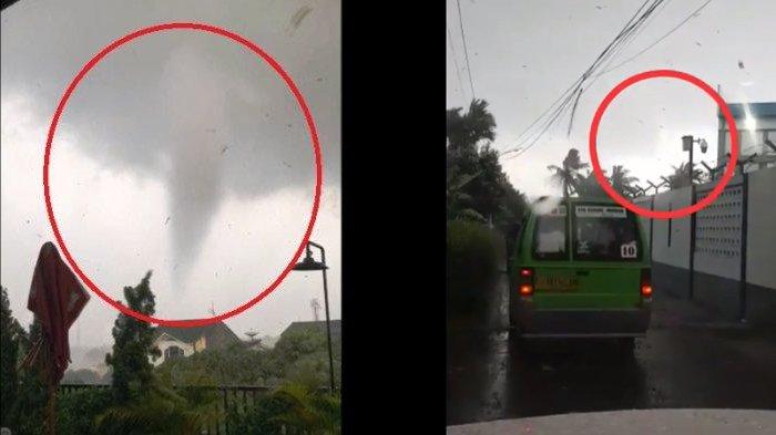 Stasiun di Bogor Disapu Angin Puting Beliung, Atap Beterbangan, Pohon Tumbang, Ini Videonya