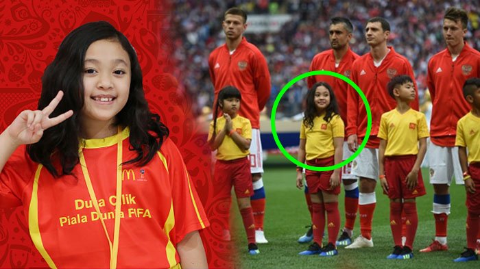 Bangga! Duta Cilik Ini Membawa Nama Indonesia di Piala Dunia Russia, Ada Fakta Menarik di Baliknya
