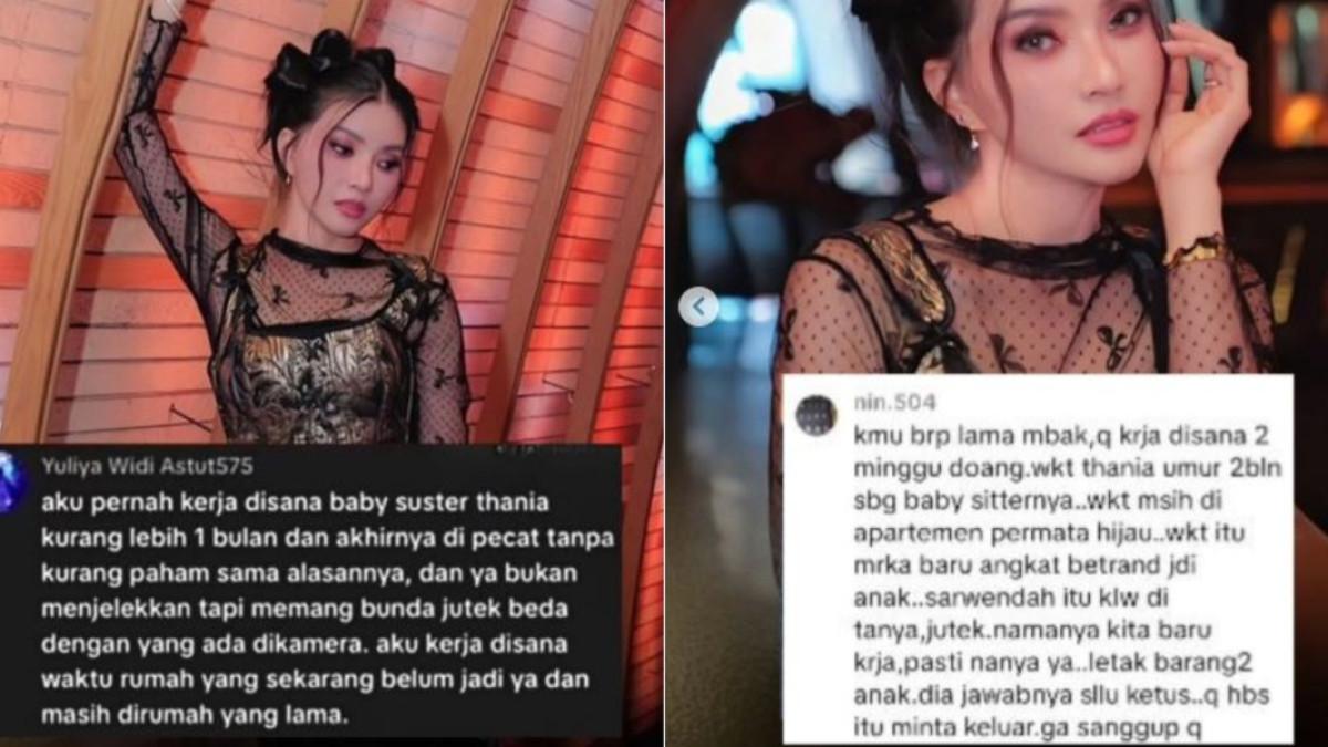 Dua akun anonim mengaku memiliki pengalaman kurang menyenangkan saat bekerja di rumah Sarwendah.