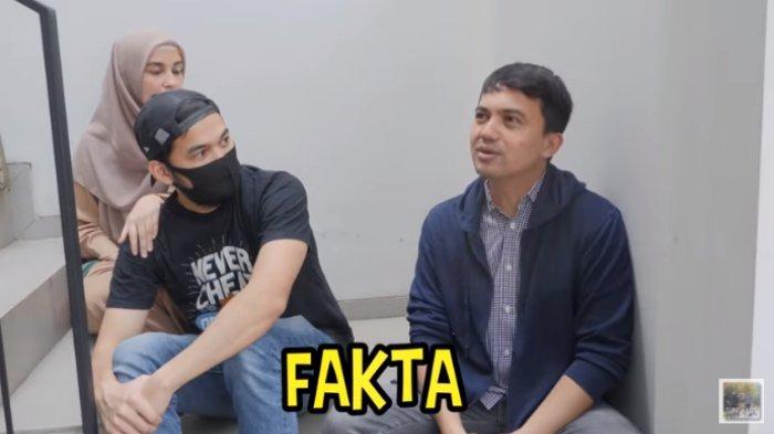 Sahrul Gunawan saat menjadi bintang tamu di kanal YouTube Shireen Sungkar dan Teuku Wisnu