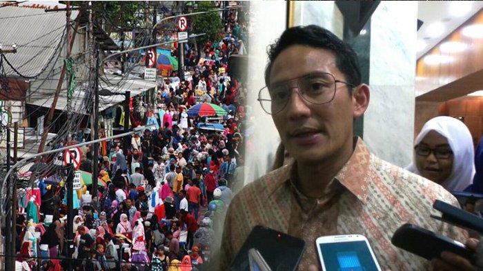 Di Awal Masa Jabatan Anies-Sandi, Tanah Abang Kembali Semrawut Karena PKL! Ini Respon Sandiaga