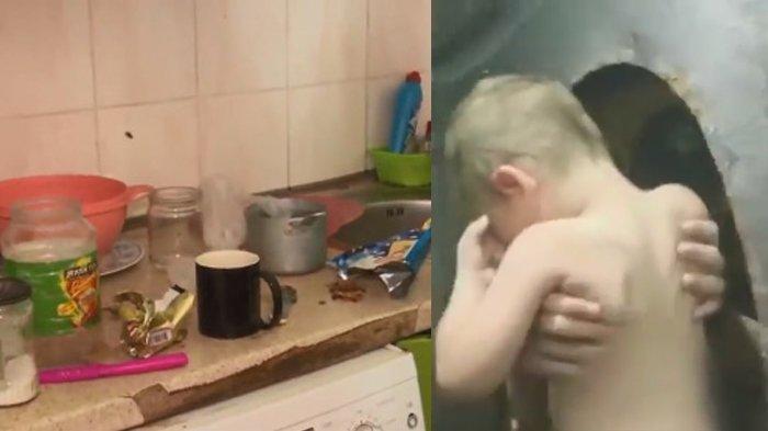 DERITA Balita Ditinggal 3 Hari Sendirian di Rumah Terkunci, Lemas Kelaparan Sampai Makan Plastik