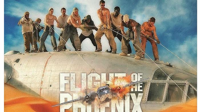 Sinopsis Flight of the Phoenix - Pesawat Jatuh di Gurun Gobi, Bisakah Bertahan? Malam Ini di TransTV