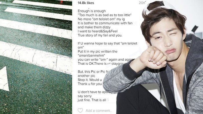 Instagram Song Jae Rim - Unggah Pesan Menusuk, Aktor ini Mulai Lelah dengan Om Telolet Om