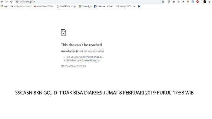 Sscasn.bkn.go.id - Situs Pendaftaran PPPK 2019 Tidak Bisa Diakses, Netizen Mengeluh