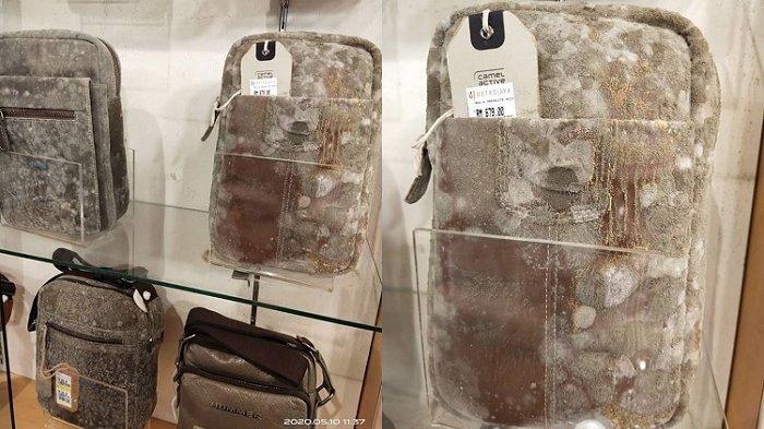 Tas di mall berjamur (Facebook Nex Nezeum)
