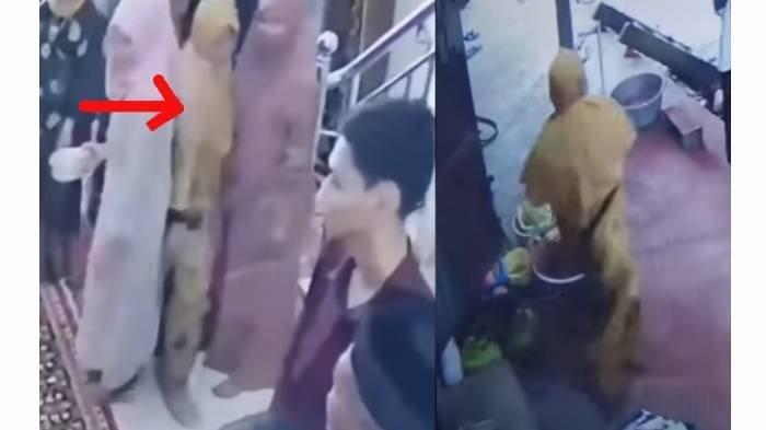 HADIRI Kondangan, Emak-emak Baju Kuning Terekam Curi Emas 30 Gram, Lihat Gerak-geriknya di CCTV!