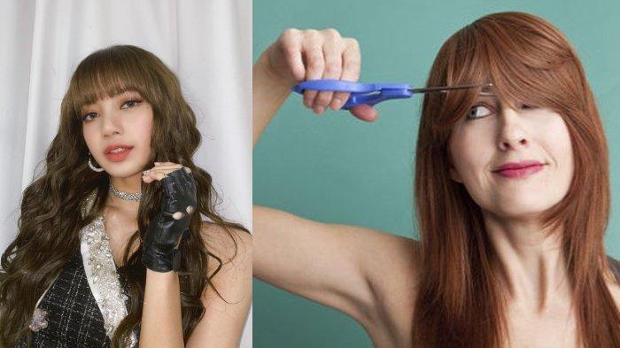 Tips Potong Poni Sendiri Agar Rapi & Cantik Seperti Lisa BLACKPINK, Simak Cara Mudahnya di Sini