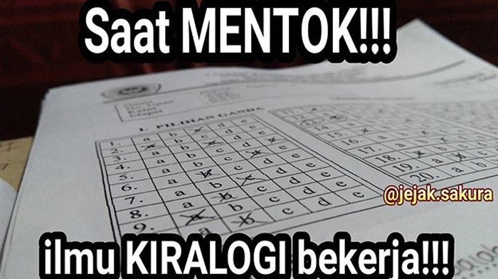 10 Tips Ujian Nasional yang Gak Boleh Ditiru, Buat Lucu-lucuan Aja Guys Selingan Saat UNBK 2017