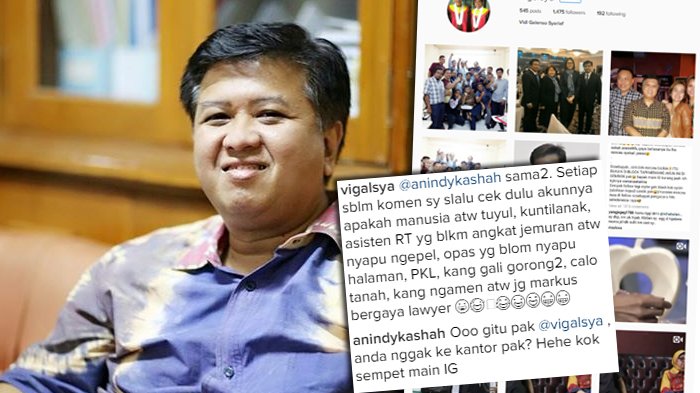 Instagram Vidi Galenso Syarief - Adu Komentar dengan Netizen, Tak Mencerminkan Seorang Lawyer?