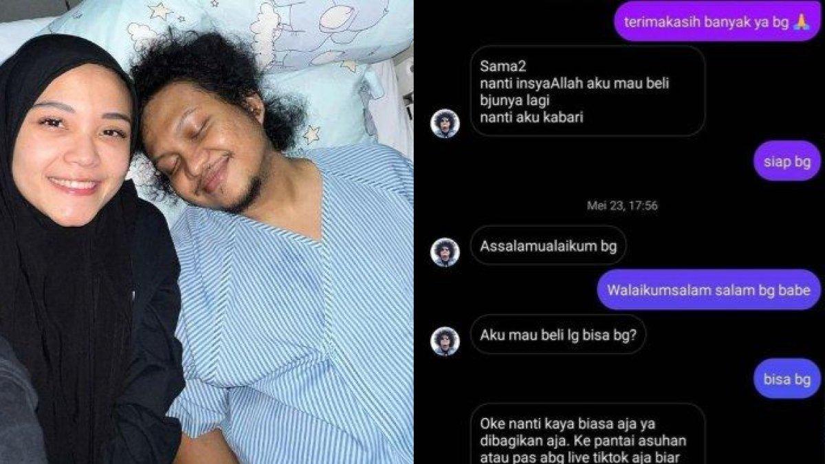 Diam-diam Babe Cabita Borong Baju Untuk Dibagikan ke Panti Asuhan, Isi Chat dengan Pedagang Viral