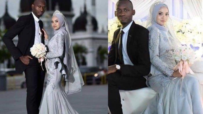 VIRAL Pernikahan Gadis Cantik Berhijab dengan Pria Afrika, Jodoh Tak Diduga, Berawal Curhat Getir