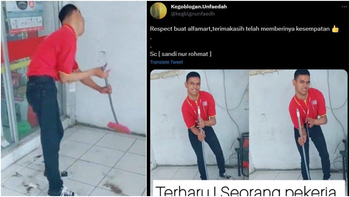 VIRAL Video Pria Difabel Bahagia & Semangat Bekerja Jadi Karyawan Minimarket: Big Respect!