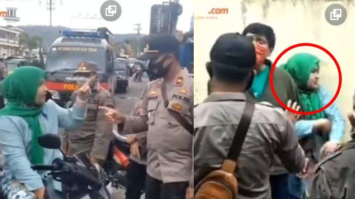 Ngamuk Dirazia Tak Pakai Masker, Wanita Ini Ngaku Istri Jaksa, Ketahuan Bohong Saat Suami Datang