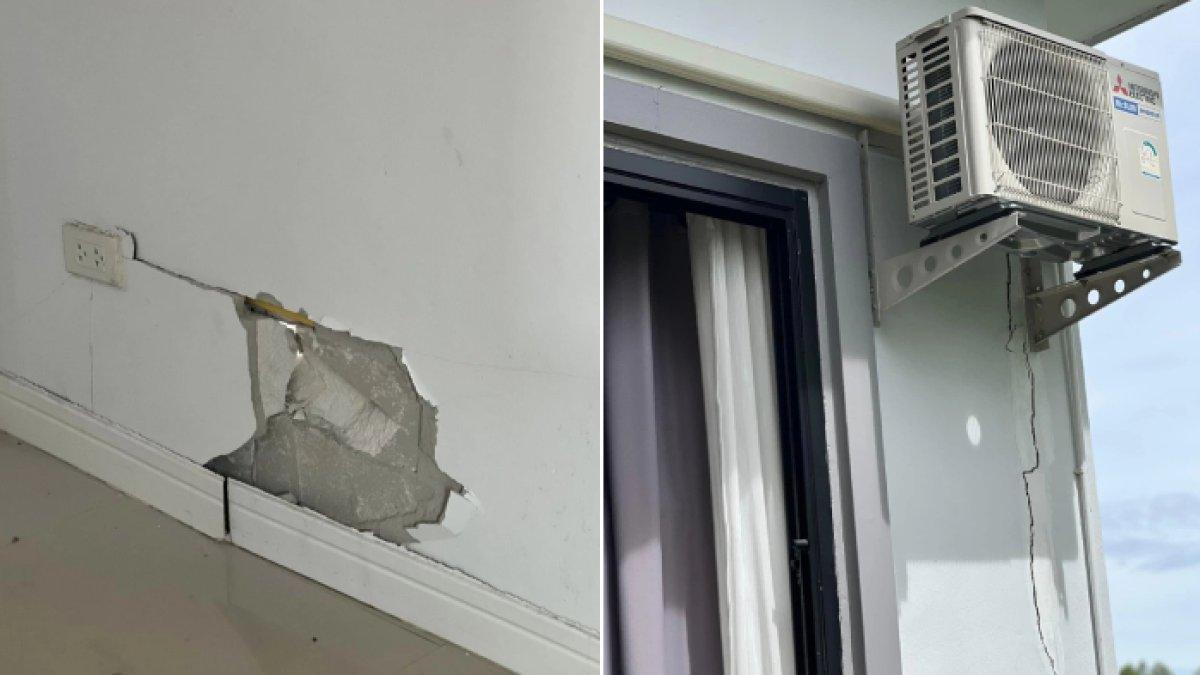 Sebulan Dibeli, Rumah Baru Ini Sudah Retak di Setiap Sudut, Pihak Proyek Beralasan: Itu Karena AC