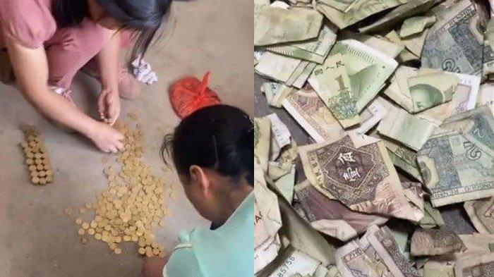 Dapat Warisan dari Orangtua, Wanita Ini Kewalahan Hitung Uang Peninggalan, Minta Bantuan Tetangga