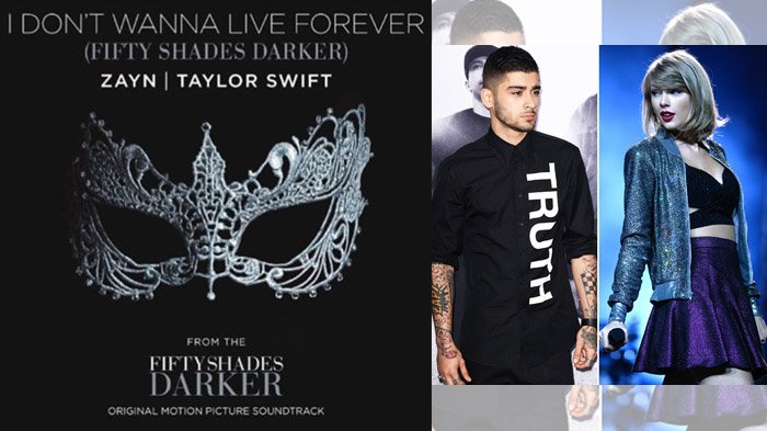 Soundtrack Fifty Shades Darker - Taylor Swift Kolaborasi dengan Zayn Malik dalam Single Keren Ini