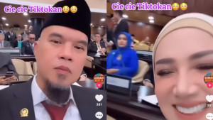 Terekam-asyik-TikTokan-saat-rapat-Ahmad-Dhani-dan-Mulan-Jameela-didesak-mundur-dari-DPR-RI.jpg