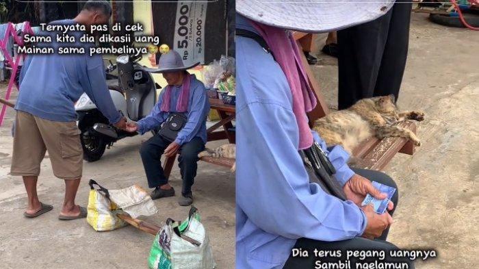 NASIB Pilu Kakek Penjual Gula Aren di Tasikmalaya Ditipu Pembeli, Dagangan Dibayar Pakai Uang Mainan