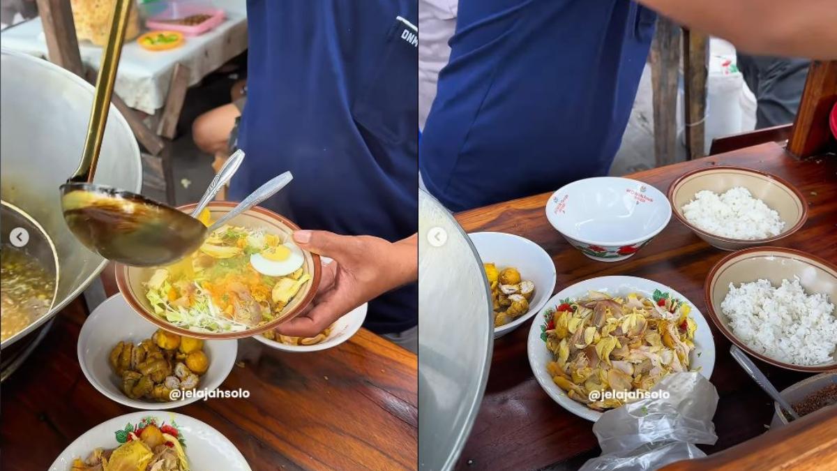Kuliner Hidden Gem di Solo, Coba Soto Ayam Lamongan Cak No, Lokasi Depan RRI, Ramai Setiap Pagi