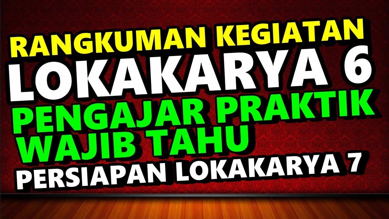 Contoh Isi Lembar Rencana Penguatan Kompetensi Diri Guru Penggerak Lokakarya 6, Lengkap dengan PDF