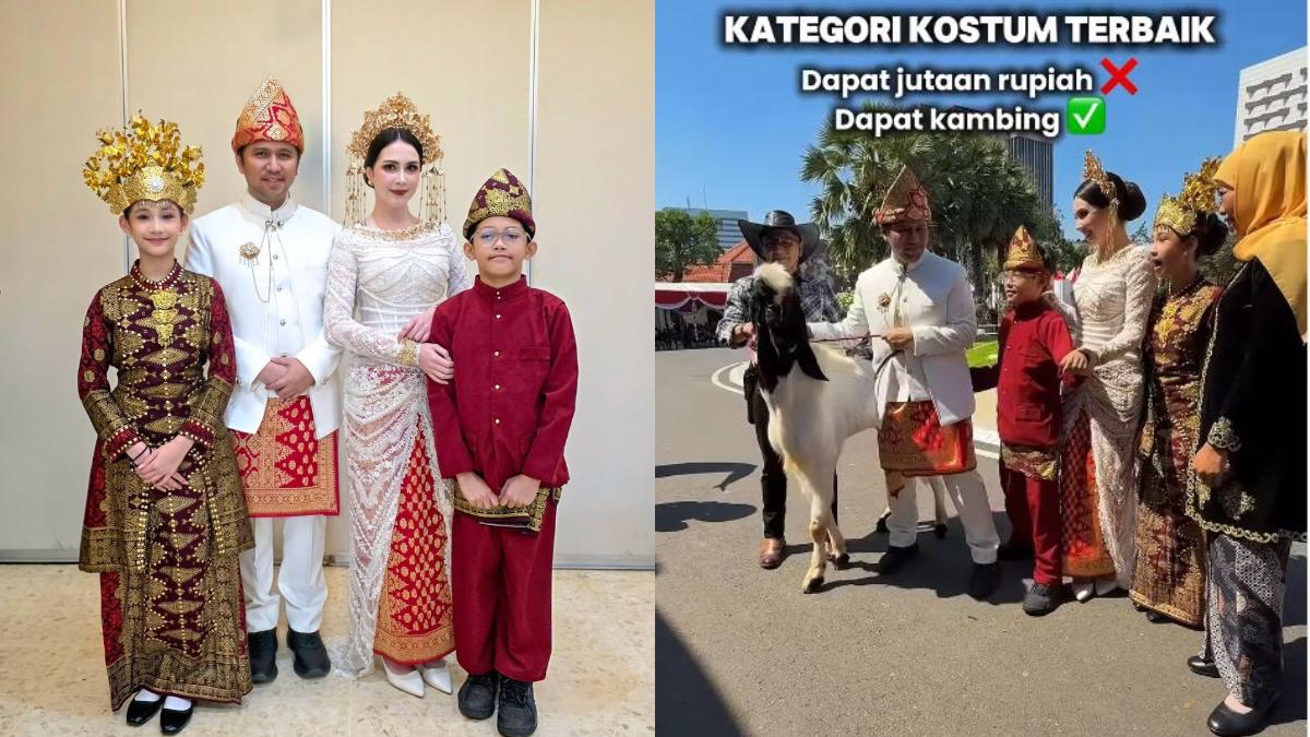 Emil-Dardak-dan-Arumi-Bachsin-pakai-busana-adat-saat-peringatan-HUT-ke-80-RI.jpg