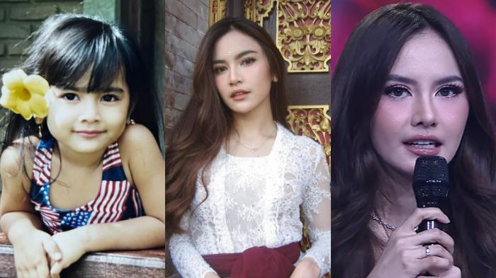7 Potret Transformasi Mahalini, Istri Rizky Febian Sudah Cantik Sejak Kecil, Kini Dikabarkan Oplas
