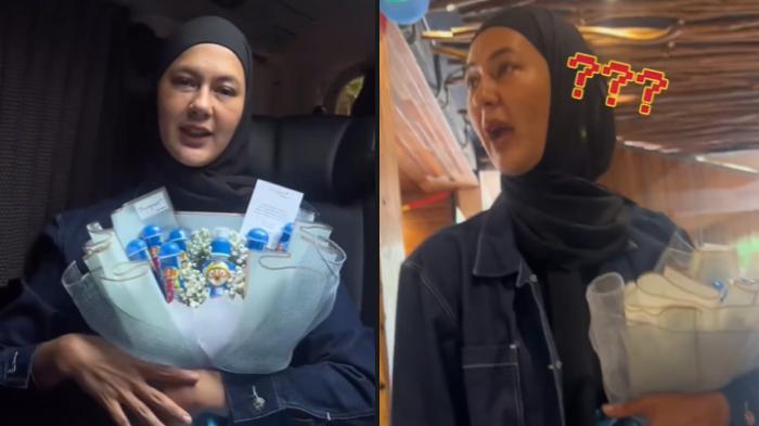 5 Potret Paula Gagal Beri Kejutan Ultah Kenzo, Malah Syok Rumah Baim Didekor: Mama Lupa Diundang Ya?