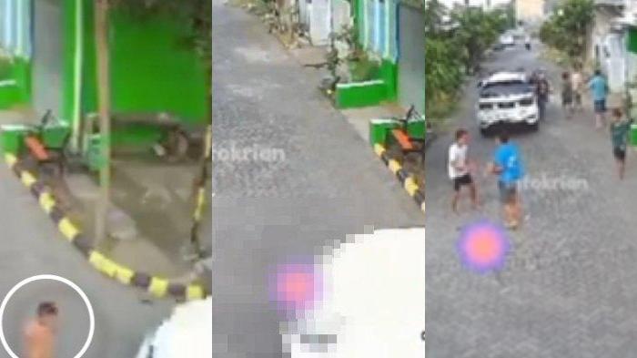 Ngeri! Bocah 2 Tahun Tewas Terlindas Mobil Tetangga di Sidoarjo Jatim, Diduga Tanpa Pengawasan Ortu